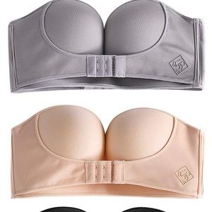 3 strapless bras